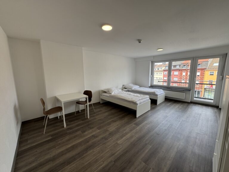 Innenansicht der 6-Personen-Wohnung 1 im Haus Burgkeller